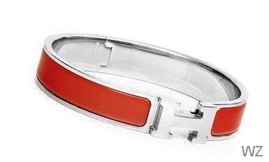 hermes knock off h bracelet in red